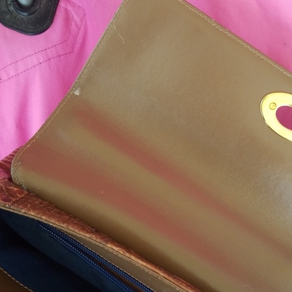 Besozzi Franco 100% Phyton bag Made in Italy - Picture 8 of 12